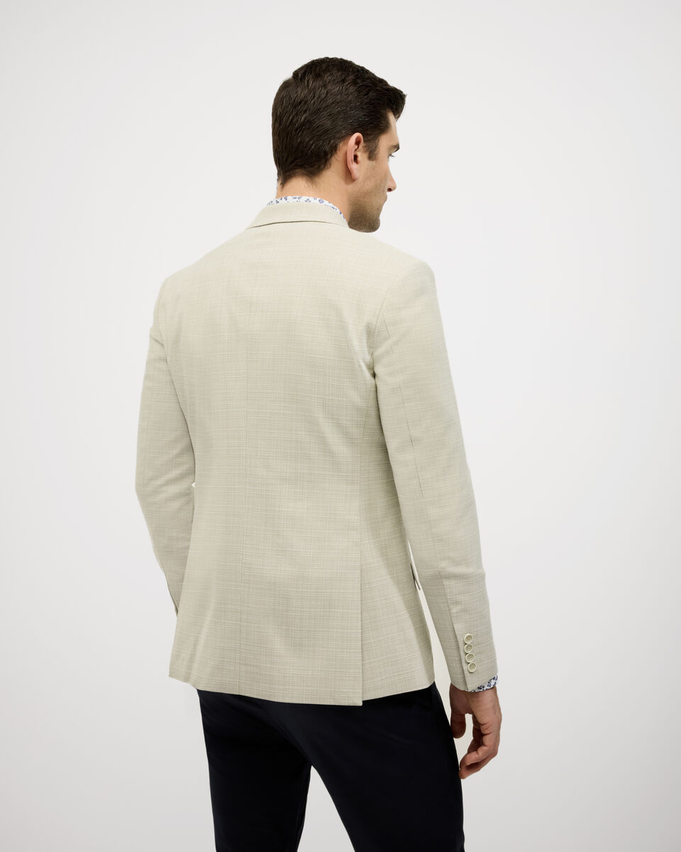 Single Breasted Textured Tailored Blazer, Sage, hi-res